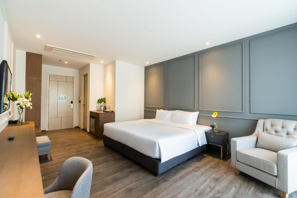 ห้องนอน โรงแรมห้าดาว วัน พาทิโอ พัทยา ห้องนอน โรงแรมห้าดาว วัน พาทิโอ พัทยา
